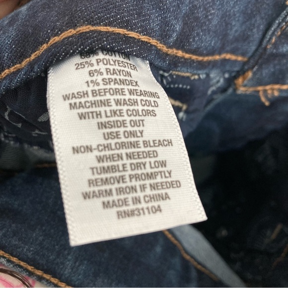 ❤️🔥 (5/20) NWT True Craft Layla Mid Rise Skinny Jeans Size 1 - Picture 7 of 8